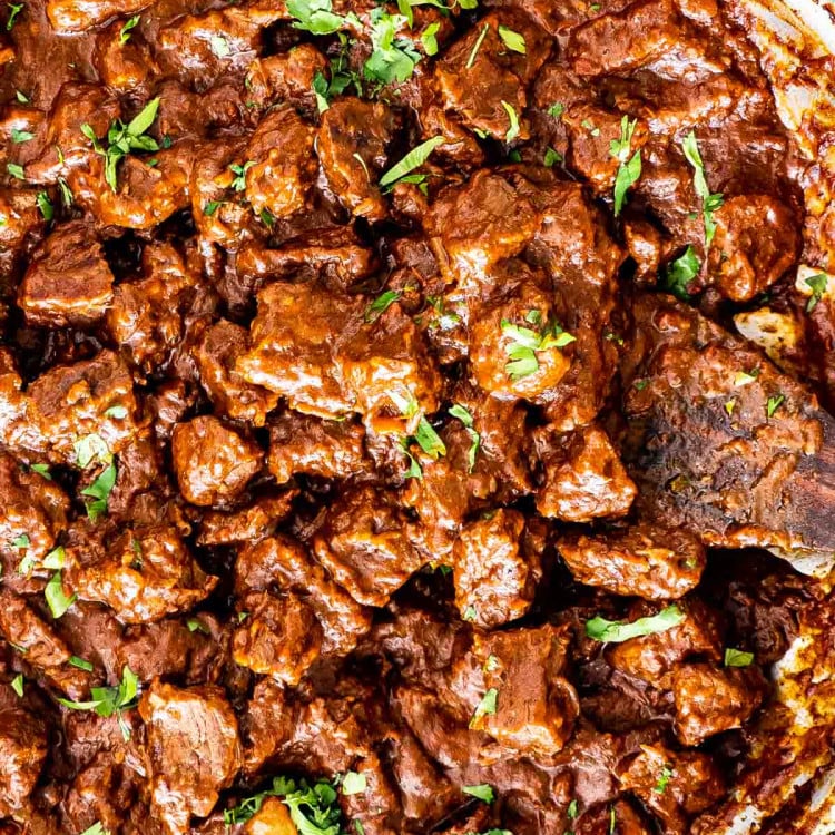 just made carne guisada in a stainless steel skillet.