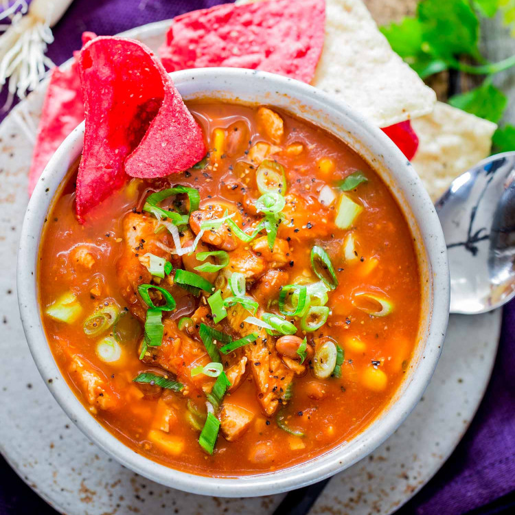 fiesta chicken tortilla soup